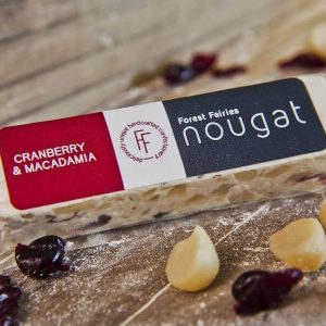 Forest Fairies Cranberry & Macadamia  Nougat-45g